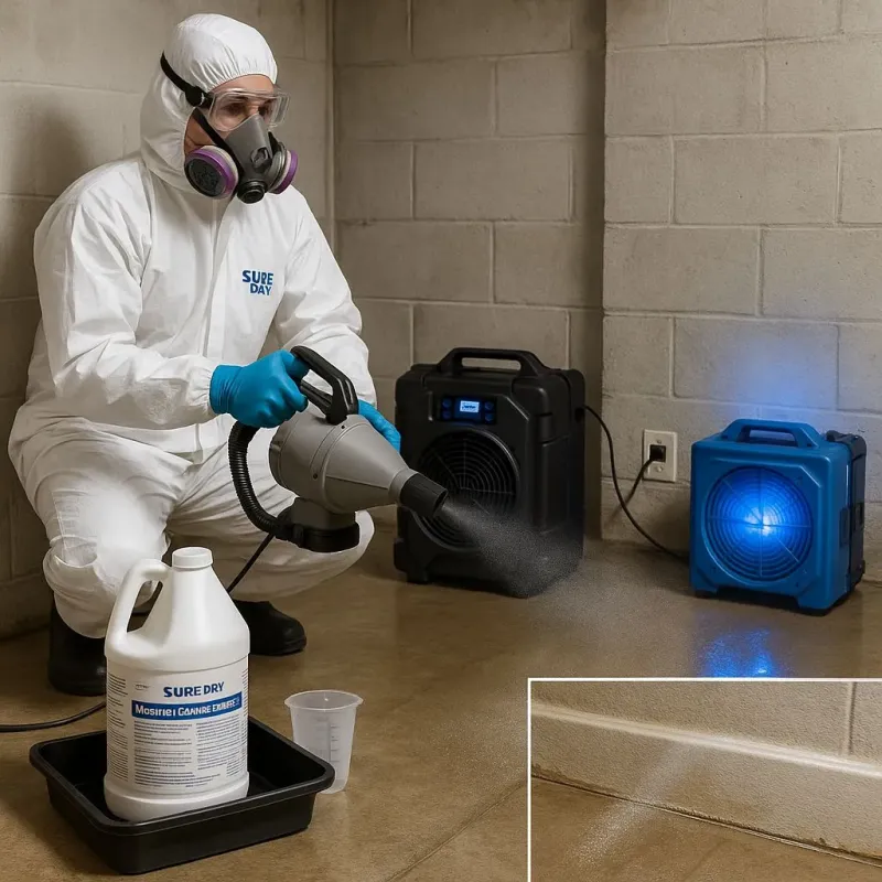 Sanitization and Odor Removal process in Dunn County, ND
